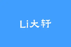 Li大轩