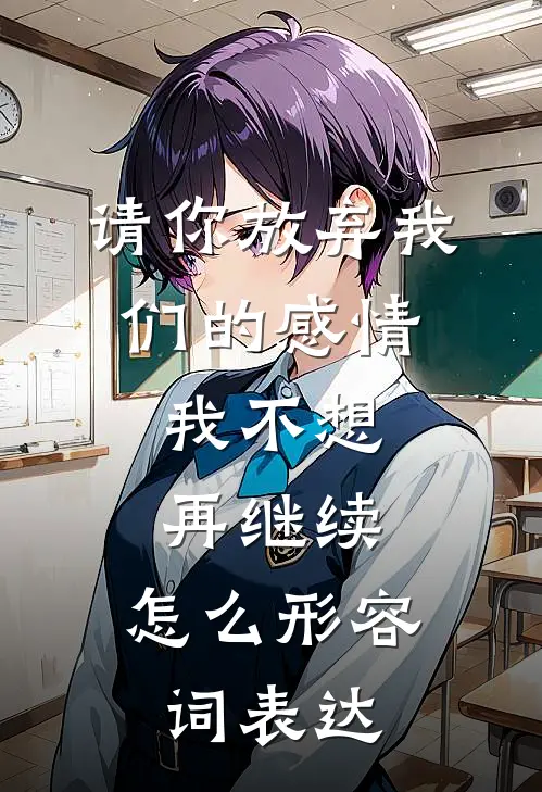 请你放弃我们的感情,我不想再继续,怎么形容词表达