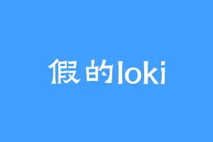 假的loki