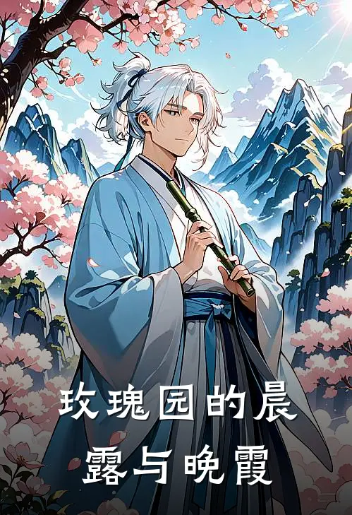 玫瑰园的晨露与晚霞