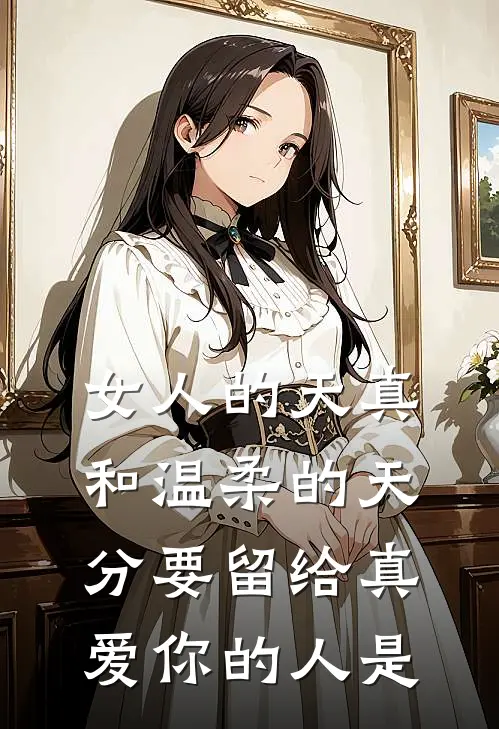 女人的天真和温柔的天分要留给真爱你的人是