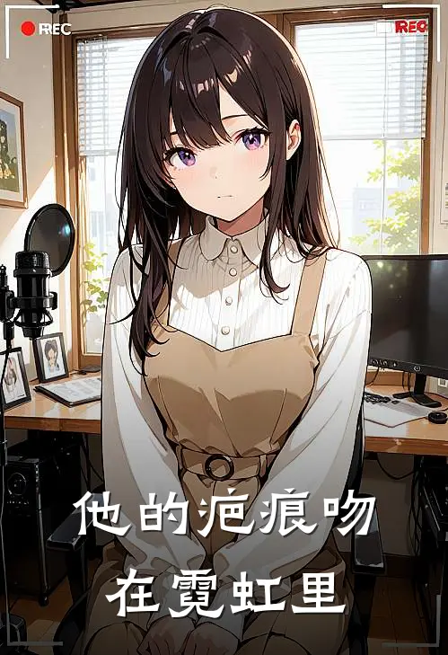 他的疤痕吻在霓虹里