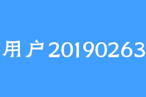 用户20190263